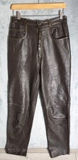 Vintage Brown Leather Trousers