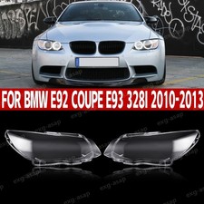 Pair Front Headlight Lens