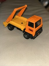 Matchbox Superfast 1977 Skip Truck Yellow/orange