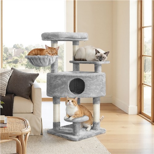 Cat tree 117cm tower - cat,