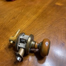 Vintage Weiser  Door Knob handle  Bronze tone 