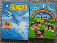 Two vintage childrens annuals - childrens,
