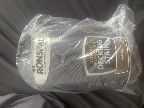 Dark oak decking stain ronseal - dark,