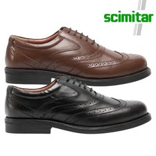 Scimitar Mens Brogue Shoes