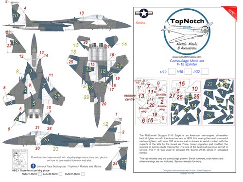 Topnotch tnm48 m203 15c - topnotch, f-15c