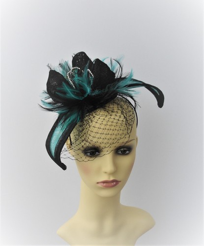 Black and emerald green - and,