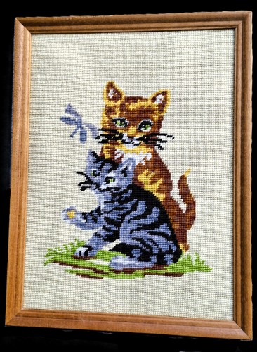 Tapestry embroidery picture