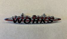 Mini JCW Chrome & Enamel Front Grille Badge
