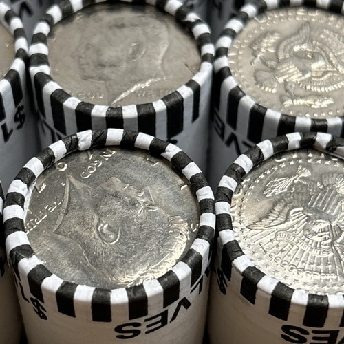 Kennedy half dollar roll - roll, of