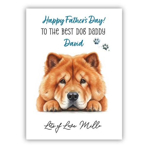 Chow dog personalised - chow,