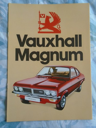 Vauxhall magnum brochure - vauxhall, nov