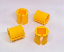 4x Preston Innovations Offbox 36mm - 19mm Square Leg Insert Adapter Seatbox