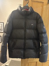 Black Tommy Hilfiger Puffer