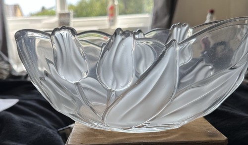 Glass fruit bowl with - glass,