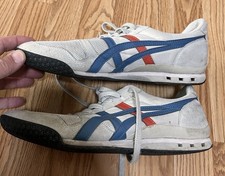 Onitsuka Tiger Ultimate 81 Mens US 10.5 Sneakers Shoes White Red Blue 1183A601