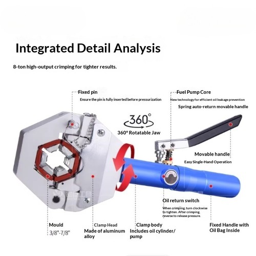 Portable pipe crimping - portable,