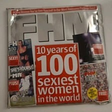 FHM MAGAZINE JUlY 2004 As New In Sealed Envelope Includes Poster & Photo Book