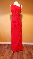 COAST Red party maxi dress sz 14 evening long party wedding Guest ruched Grecian