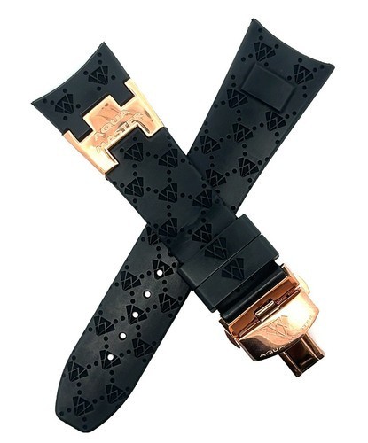 Aqua master 26mm black rubber - 26mm,