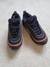 Nike Air Max 97 Black Safety Orange UK 4 DX3088-001