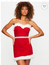 Santa Baby , Ann Summers Beautiful ?￼Santa Baby Dress Diamante Detail
