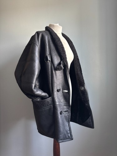 Vintage sheepskin shearling - sheepskin,