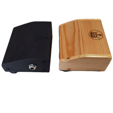 Compact Stompbox, Footdrum, cajon, Rhyth-Mic M4a. pinewood black or natural