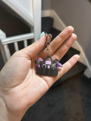 Hairdressing novelty keyring - hairdressing,
