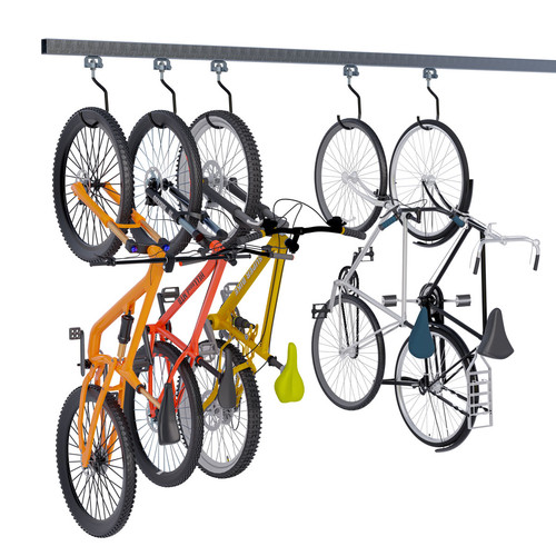 Sliding bike storage - storage, rack