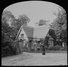 Magic Lantern Slide LADY
