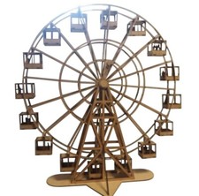 Large Ferris wheel. Home made 700 x 700 x 200mm. Ideal for special occasions
