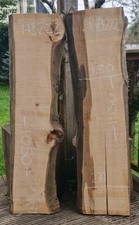 Live edge hornbeam slabs - live,