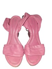 Vintage Faith Y2K Pink Leather