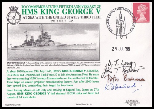 Hms king george sea with - king, at