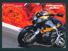 Honda UK CBR900RR FireBlade (1996) Sales Brochure CBR 900 RR RRT 918 SC33 FW36
