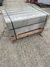 CONCRETE BULLNOSED STRAIGHT KERB 125mm x 150mm x 914mm - ONLY £7.50 EACH!!