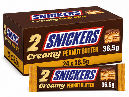 Snickers creamy peanut nut - snickers,