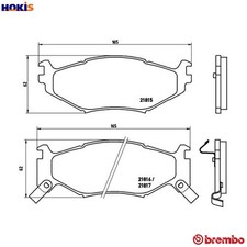 BRAKE PAD SET DISC BRAKE P 11