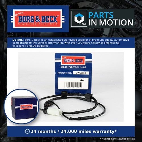 Brake pad wear - wear, indicator