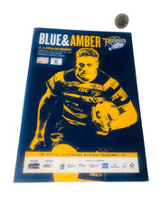 Rugby Programme Leeds Rhinos