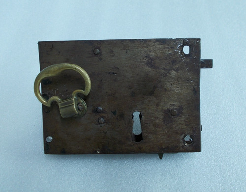 Door rim lock locks antique - locks,