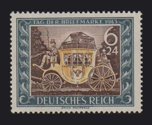 Germany 1943 stamp day - germany,