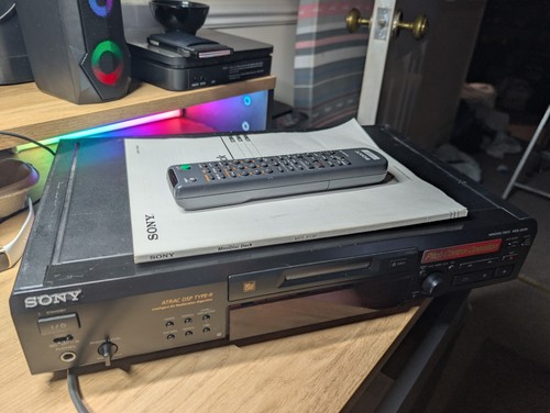 Sony mds je530 minidisc - minidisc, deck