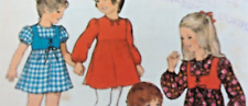 Vintage 1970s Style 4876 Child's Bolero Waistcoat Sewing Pattern Sz 6 / 25"