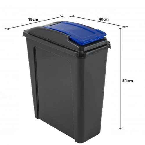 25lsmall plastic dustbin with - plastic,