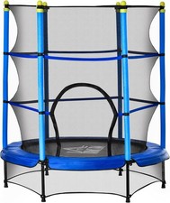 HOMCOM 4.6FT Kids Trampoline
