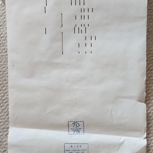 Duchess music piano roll - piano,