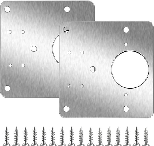 Cabinet hinge repair plate - repair,