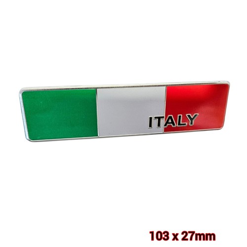 Italian flag aluminium - flag,