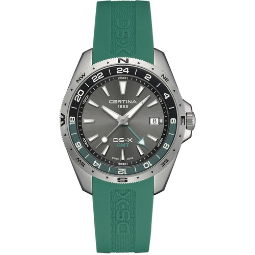 Certina gmt 2mm grey - gmt, 41.2mm